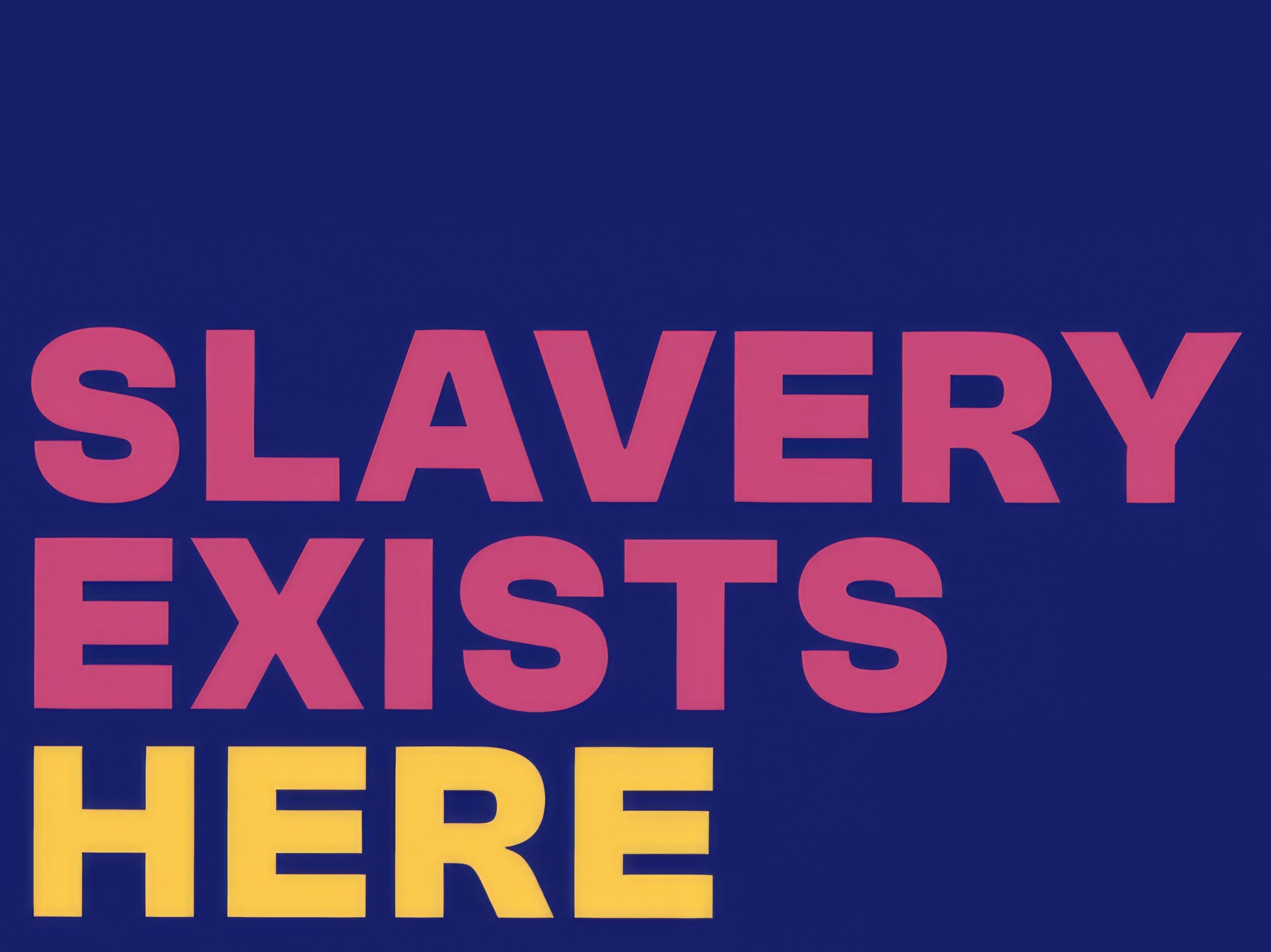 Modern slavery, a global epidemic