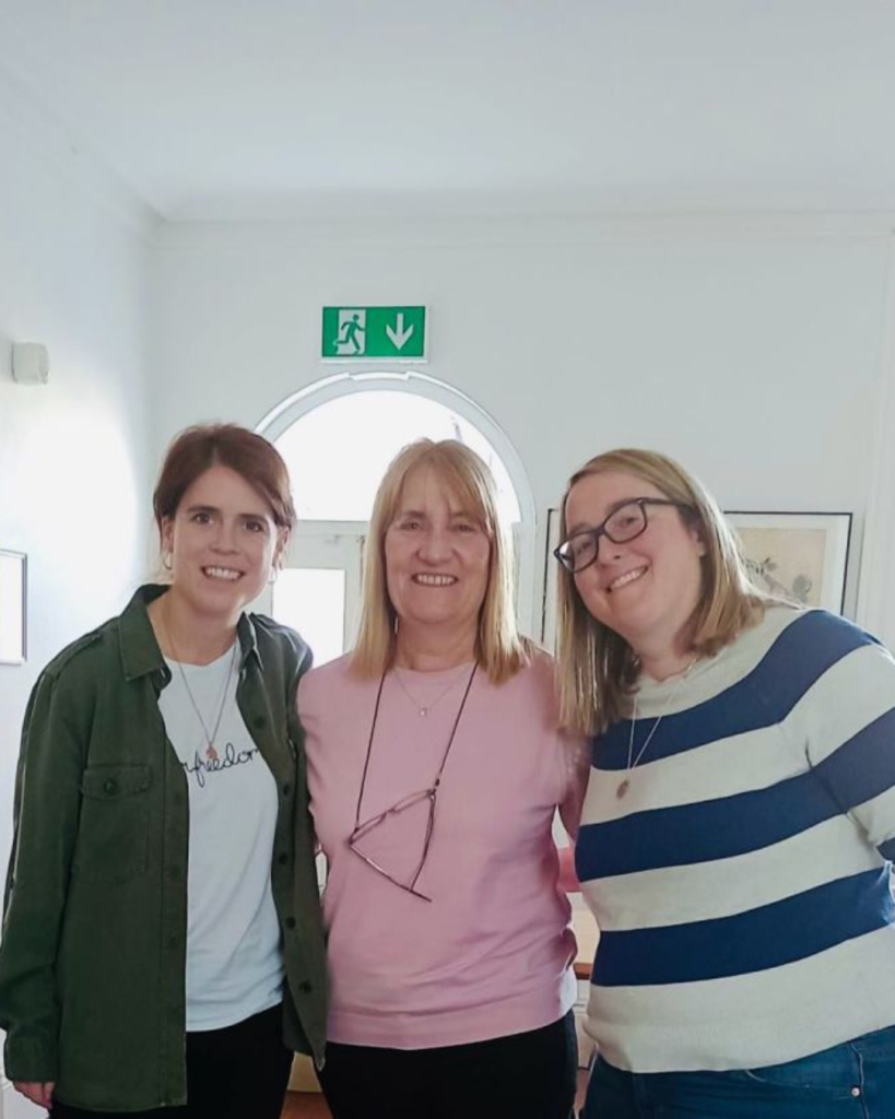 HRH visit to Bakhita